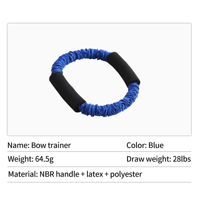 Archery Simulation Exerciser - Bow Trainer Tension Rope For Arm Strength Hunting Recurve Compound Practice