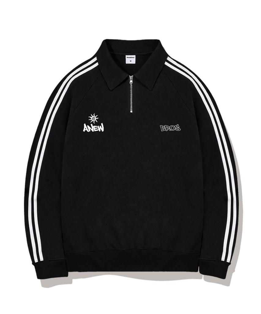ANEWBROS Twin Logo Oversized Track Caravan Zip-Up 2 Colors [Anbm_8002]