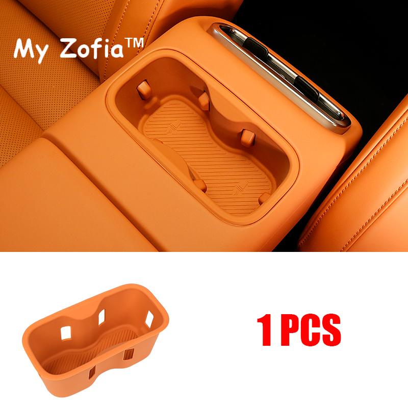For Leapmotor C10 2024 2025 Car Center Console Wireless Charging silicone Pad Cup holder Integrated Mat Interior Accessories