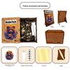 HOOLOOG Brown Bear Totem Cross-Stitch Puzzle: Decorative Wooden Educational Toy & Decompression Gift