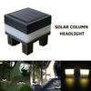 Waterproof Solar Pillar Light Outdoor Garden Post Cap IP44 Waterproof LED Fence Street Patio Courtyard Cottage Lamp