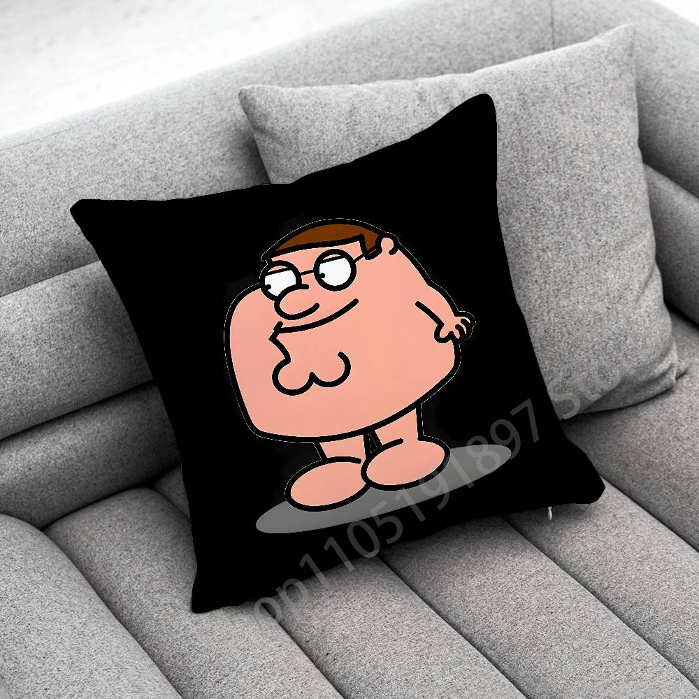 F-Family Funny Guy Throw Pillow Case For 30X30Cm 40X40Cm 45X45Cm 50X50Cm 55X55Cm Square Sofa Pillowcase Shell