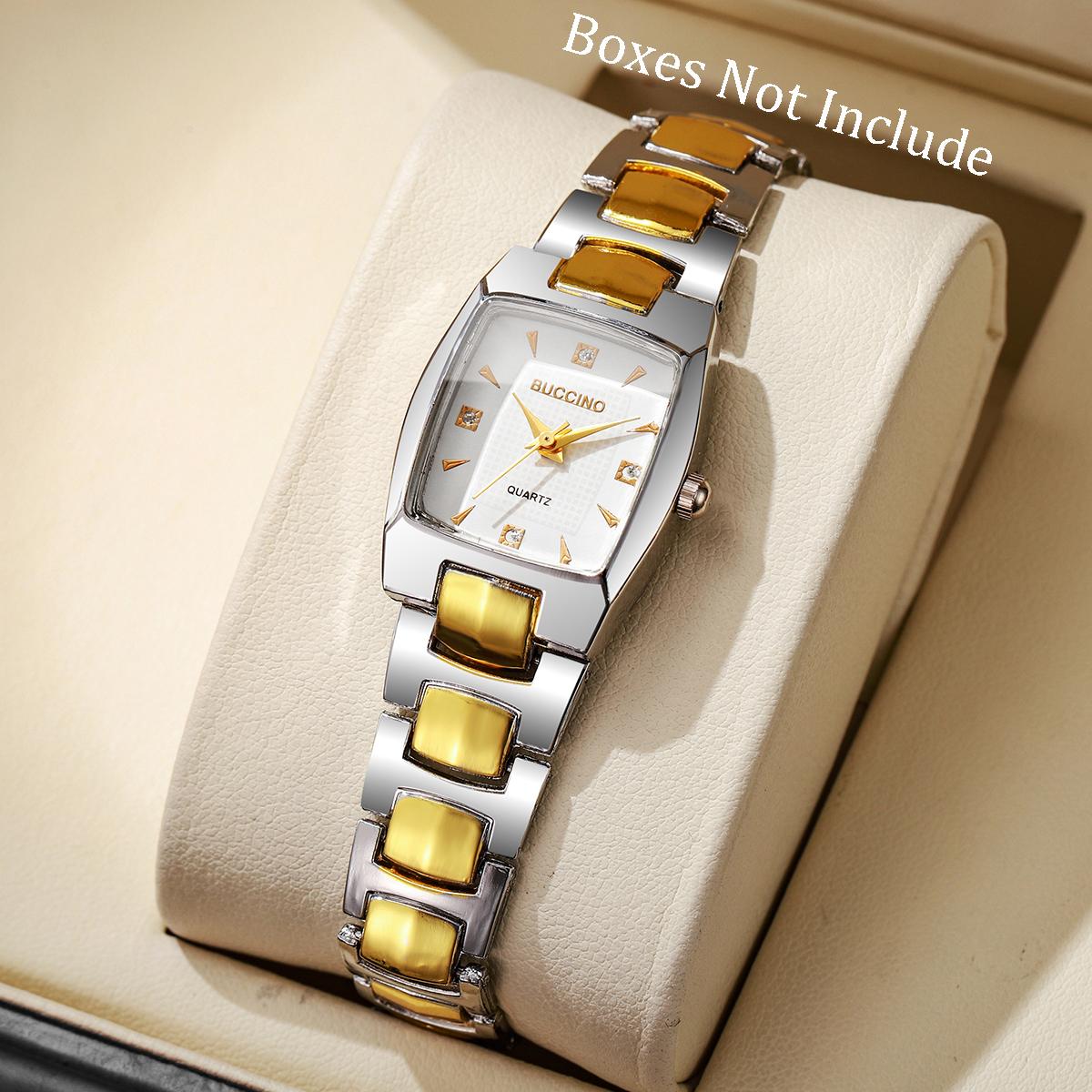 

Luxury Rhinestone Women Watches Fashion Square Dial Ladies Quartz Watch Girls Clock Reloj Mujer (Without Box)