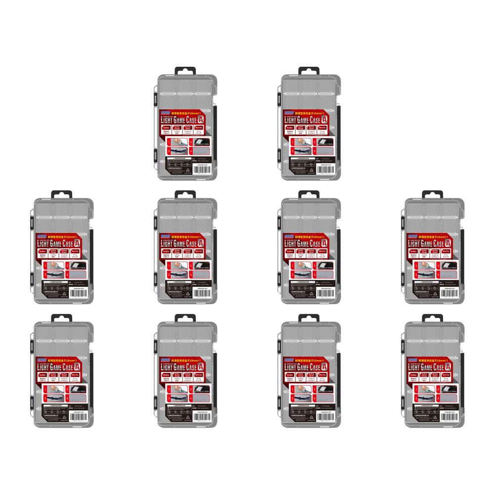 Portable Waterproof Bait Lure Hook Boxes Fishing Bait Box Compartments Shockproof Adjustable Partition Fishing Gear Accessories