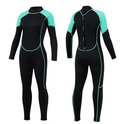 Dame Full-Body Neopren Våddragt Dykning Snorkling Surfning Vinterbadning UV-Beskyttelse Termisk Isolering