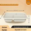 Xinran Disposable 4-Compartment Corn Starch Meal Box