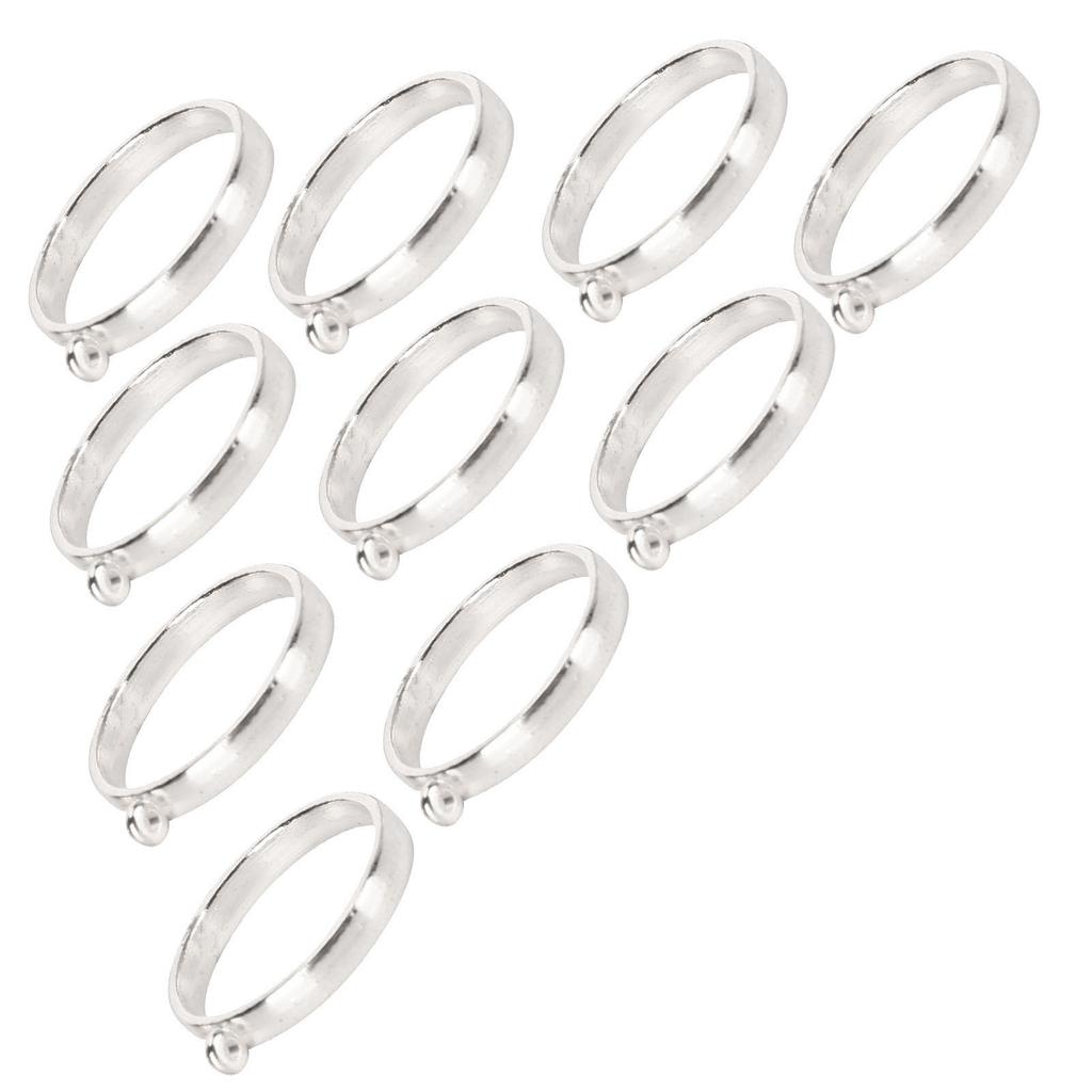 10PCS Round Hollow Frame Pendants for   Jewelry Making Findings Crafting Supplies