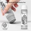 1Pcs 3Cm Jumbo Felt Tip Acrylic Paint Markers Graffiti Jumbo Colored Markers For Rock Painting Stone Ceramic Glass Wood Canvas