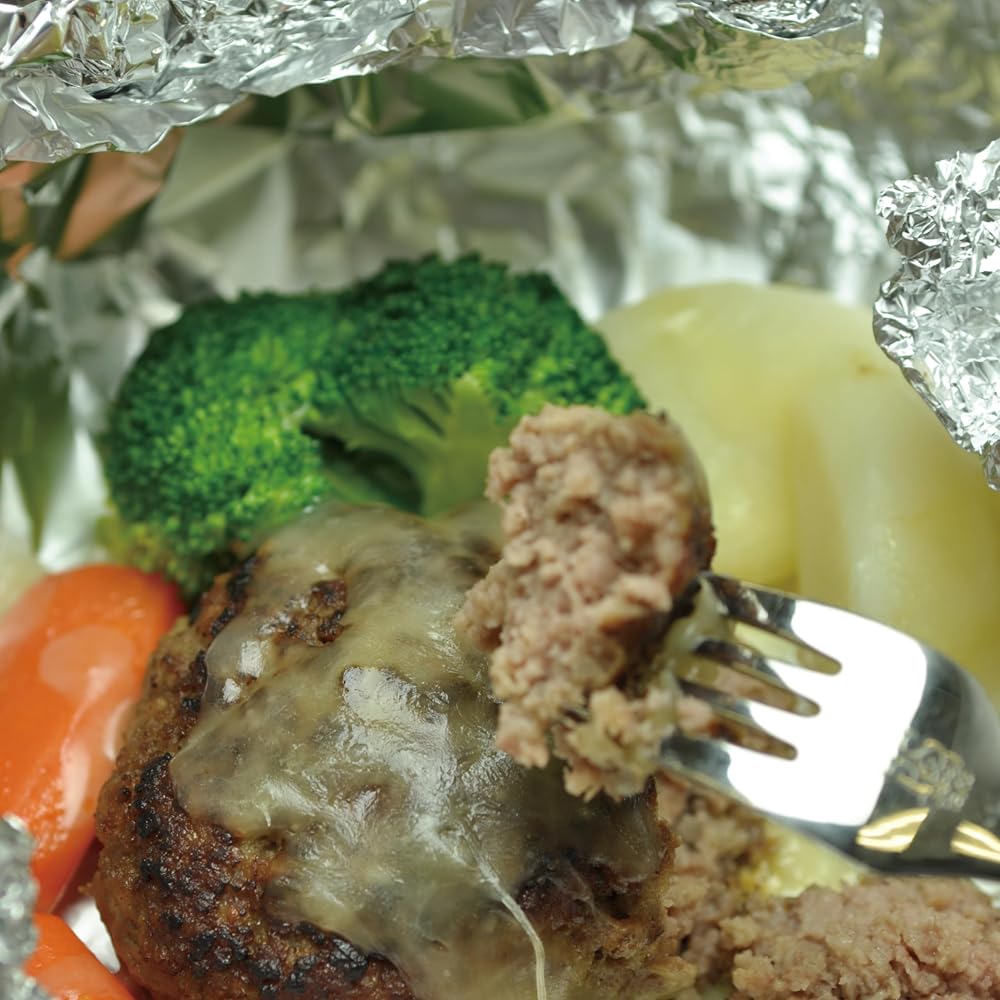 MA PACKAGING Aluminum Foil Silver 25cm X 25m 2-Pack, No Separation Needed, Made In Japan