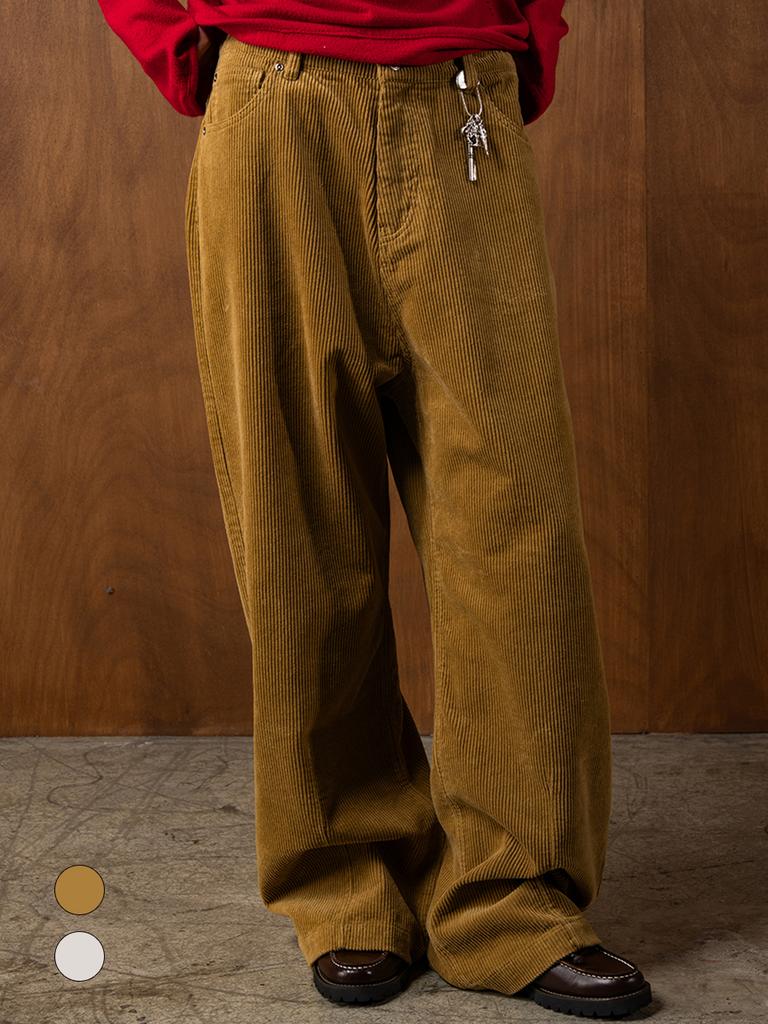 EDENIK Corduroy Wide Pants (2 Colors)