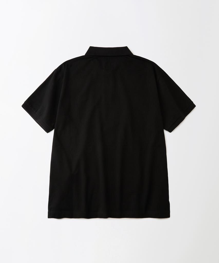 OUTSTANDING Mighty Tiger Pk Collar Tee_Black