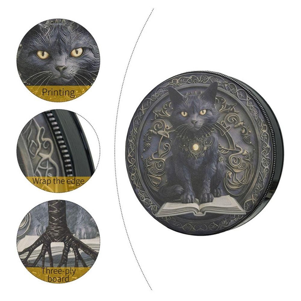 Ręcznie robiony szamański bęben na Halloween z pałeczką bęben ręczny bębny dekoracyjne na Halloween Halloween