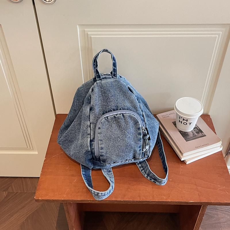 Summer Fashion Denim Commuting Women's Shoulder Bags Hot Sale Simple Versatile Backpack 2026 New Large Capacity Crossbody Bags
