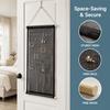 Wall Mounted Jewelry Display Rack Mesh Cloth Earring Organizer Holder  Wall Display