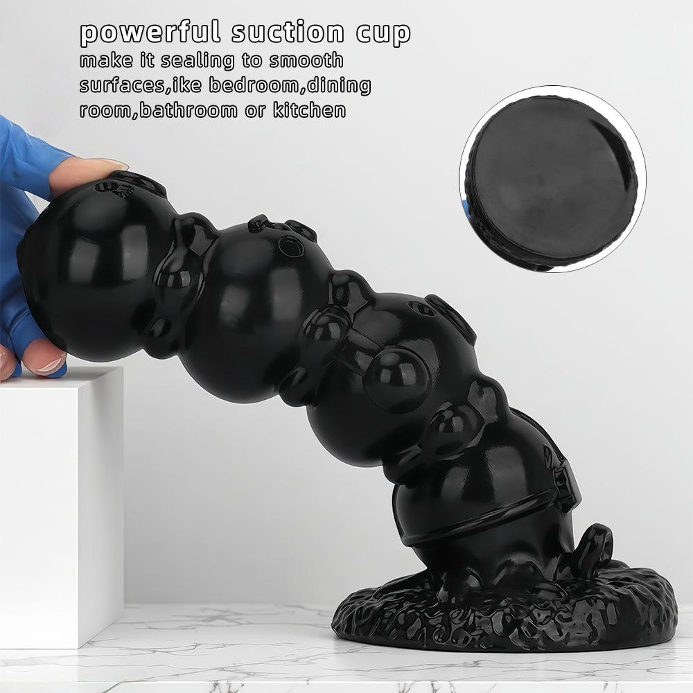 30 * 9 Octopus Pulling Bead Extra Large Anal Stopper for Rear Court Sexual Products Dilator False Dildo Ash Grade Masturbation Anal