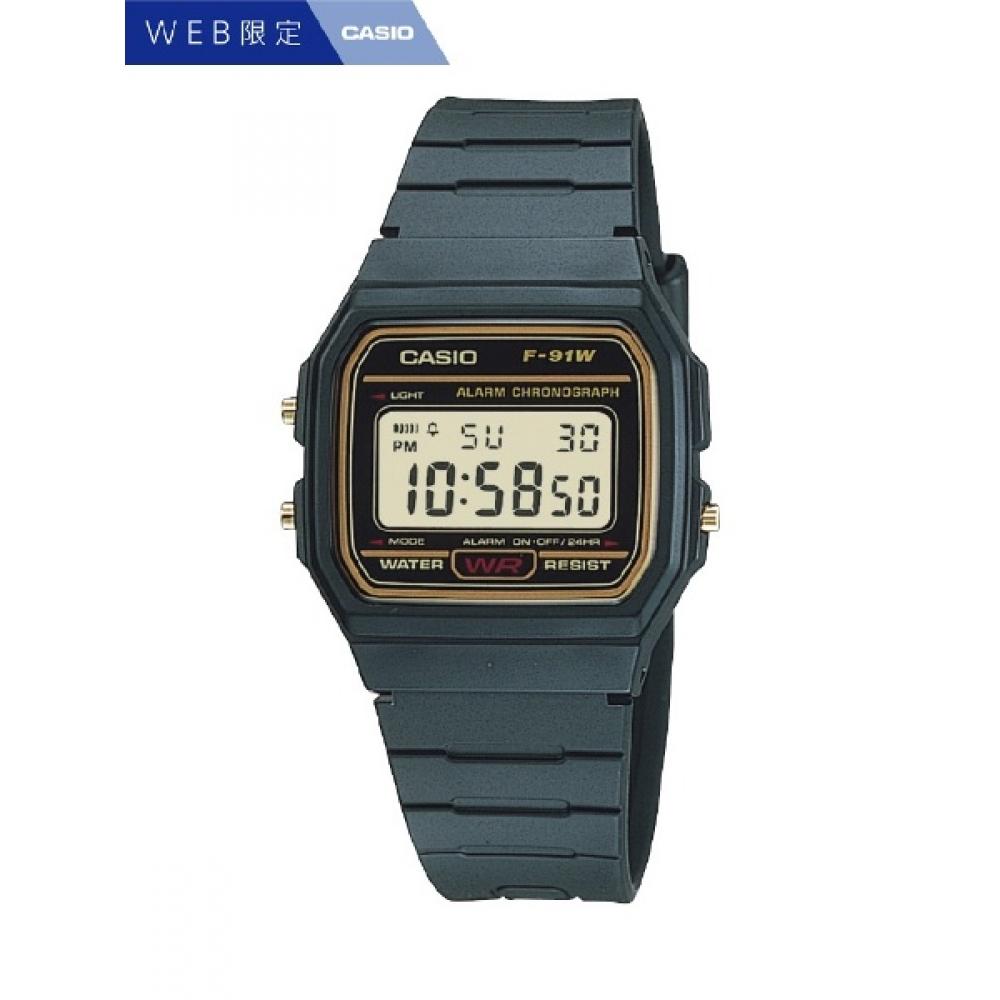 

Casio Casio Collection Casio Collection Black X Gold Gold F 91wg 9qjh