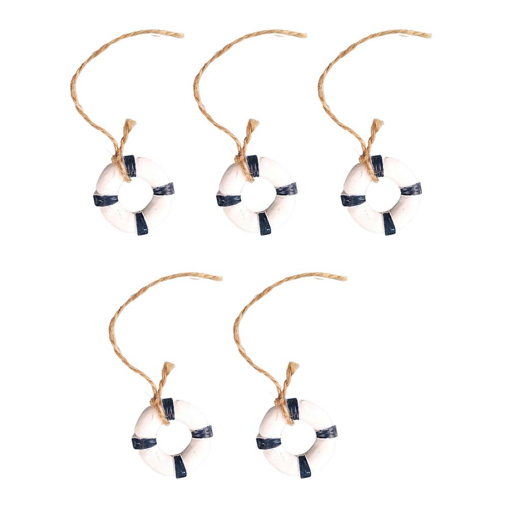 30pcs/set Nautical-Decor Set: Mini Anchor, Lifebuoy-Starfish For Coastal For Party Festive Holiday DIY Wall Doors Decorations