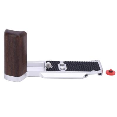 Handgrip L Shape Grip for X-M5 Vertical Wooden Camera Hand Grip L Bracket Holder Built In Quick