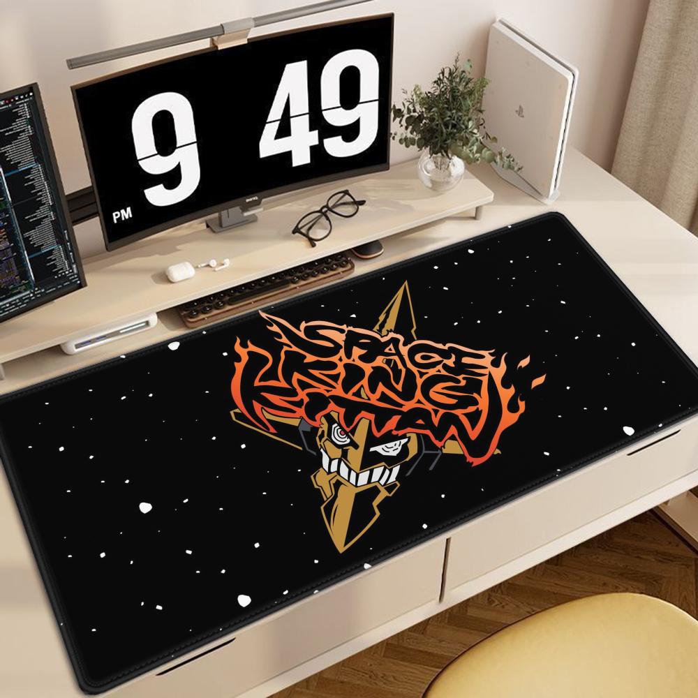 Gurren Lagann Mouse Pad Pc Gamer Cabinet Keyboard Tengen Toppa Mat Computer Anime Deskmat Gaming Accessories Table Mousepad XXL