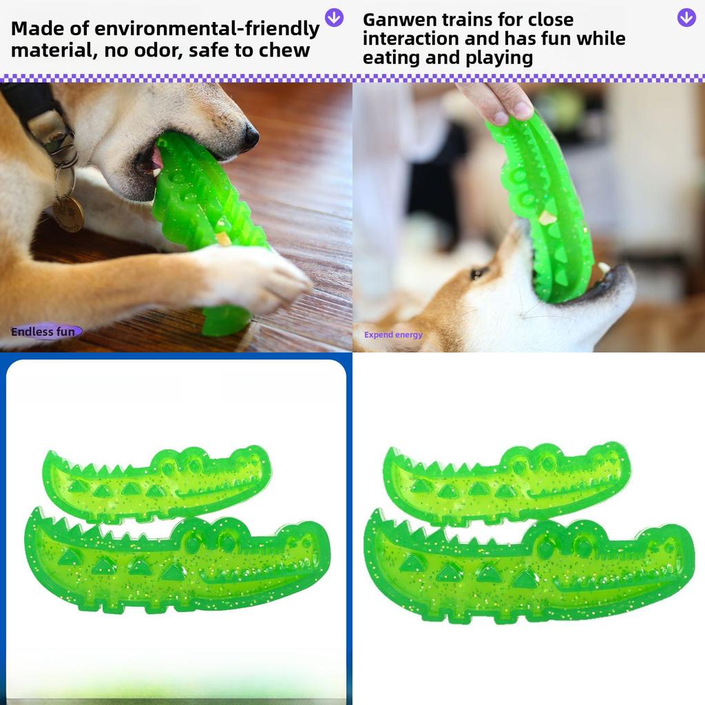 Q Monster Gummi-Haustier-Puzzle-Futterspender für Hunde mit befüllbarem Futterspender für langsames Fressen Training