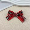 Christmas Red Waist Bow DIY Handmade Headgear Hair Accessories Cute Warm Bow