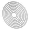 Metal Cutting Die Oval Etched Dies Decorative Emboss Stencil for  Crafts Album Paper Card Wedding