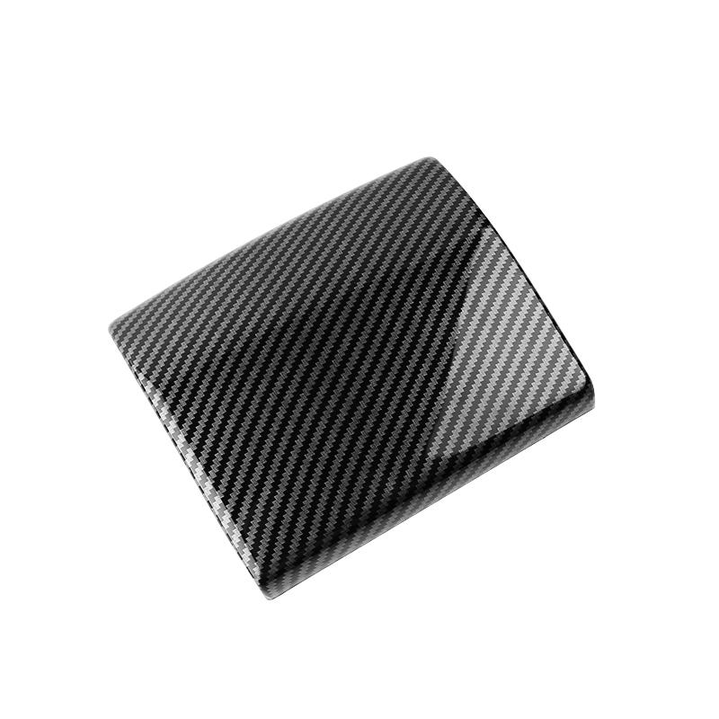 

Для Toyota Highlander XU70 Kluger 2020 2024 2024 2024 Гибридный ABS карбоновый автомобильный центральный пульт управления подлокотник коробка отделка подлокотник коробка крышка