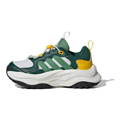 Maxxwavy Anti-Slip Wear-Resistant Low-Top Kids Lifestyle Shoes Green Kids' Sneakers IH8683