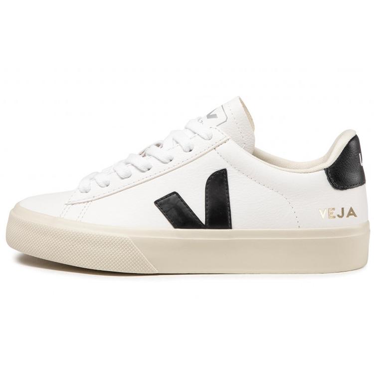 VEJA Campo Low Chromefree  White Black  CP051537 36
