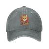 Individuelle Baumwoll Kawaii Shiba Inu Hund Baseballkappe für Männer Frauen Atmungsaktiv Lustig Essen Japanisches Sushi Anime Papa Hut Sport