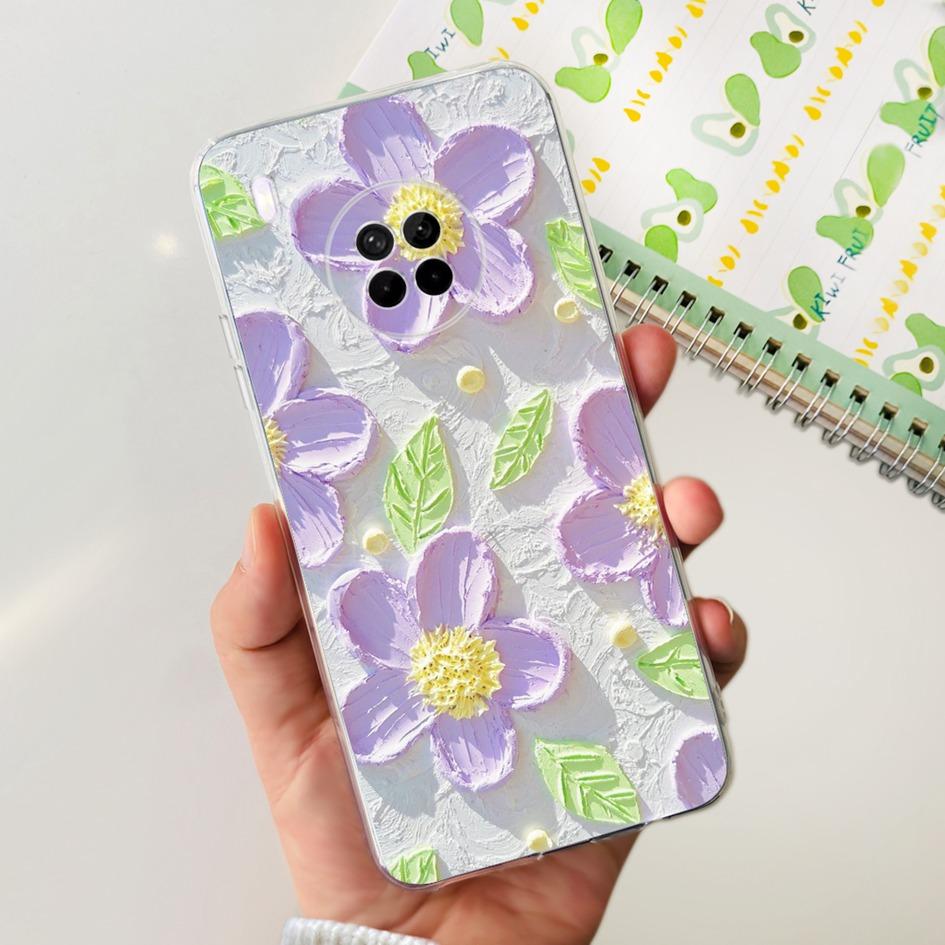 For Huawei Y9a Case Cover For Huawei FRL-22 FRL-23 FRL-L22 FRL-L23 Nova Y9a Phone Case Soft Silicone Clear Protection Funda Capa