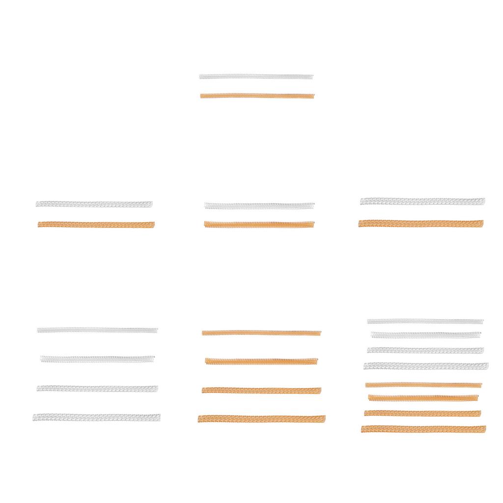 2x transparente Ringwerkzeuge auf Spiralbasis, Ringgrößenversteller für lose Ringe, Spanner, Größenänderungswerkzeuge, Werkzeug zur Schmuckherstellung