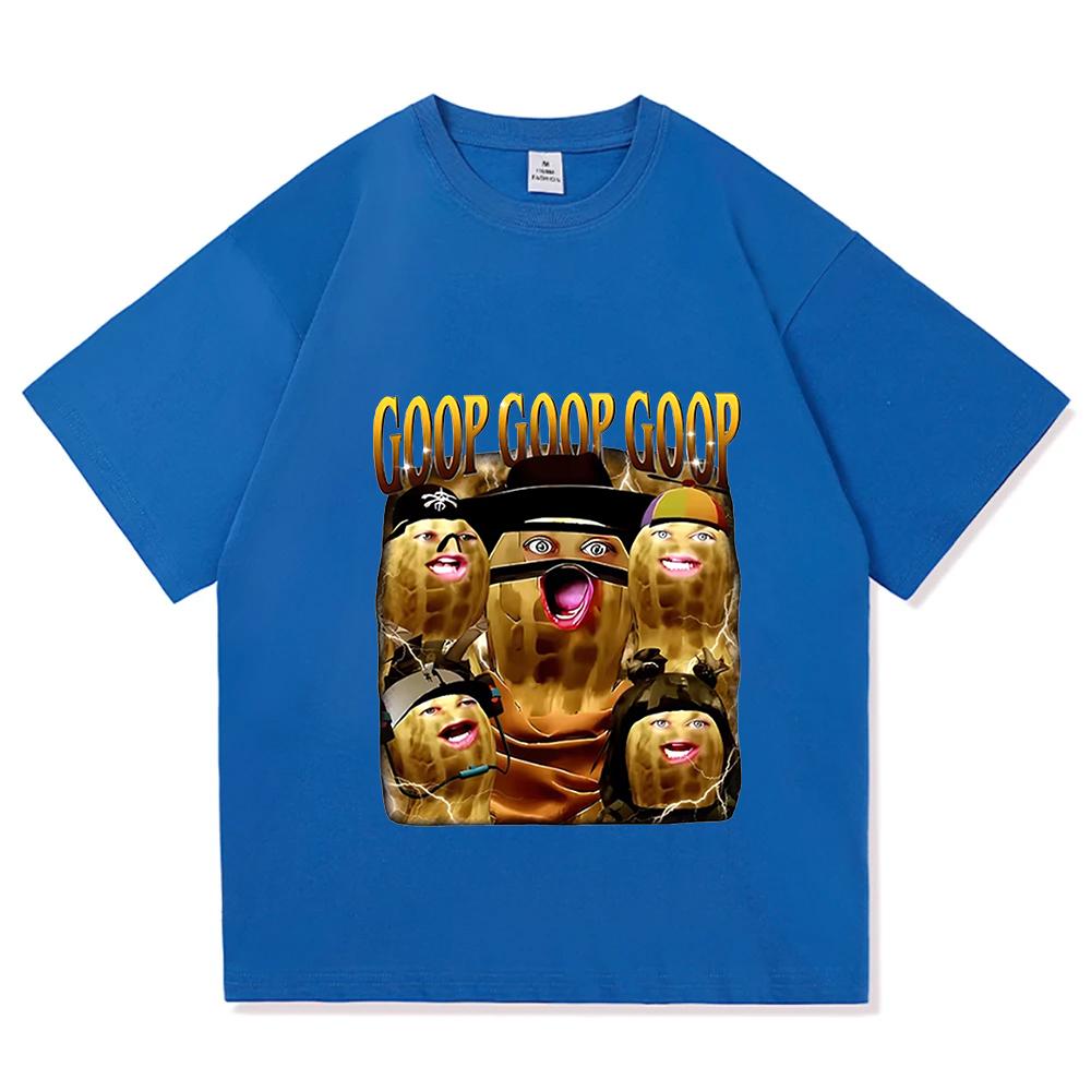 Goop Goop Goop Arc Raiders Game Tshirts Unisex Streetwear Hip Hop Unisex Streetwear Short Sleeve Cotton Male T Shirt Loose Tees