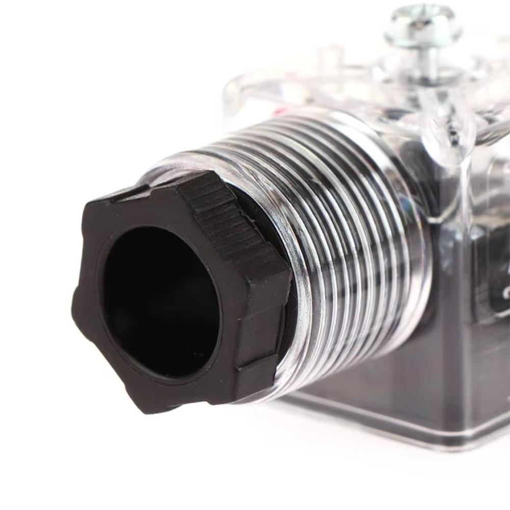 Waterproof Design DC24V Solenoid Coil Plug Solenoid Junction Box  Electrical Connections