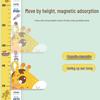 3D Giraffe EVA Magnetic Height Chart for Children's Room