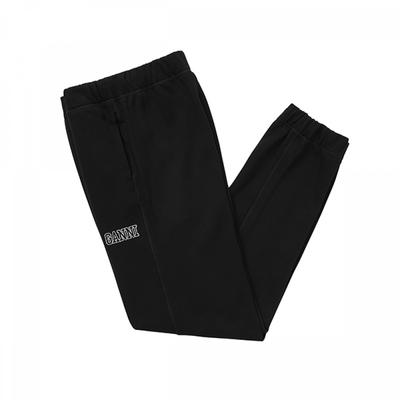 Ganni T2925 099 Logo Jogger PantS Women S Long PantS