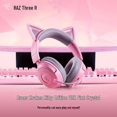Razer Kraken Kitty Edition V3X Kabelgebundenes Gaming-Headset