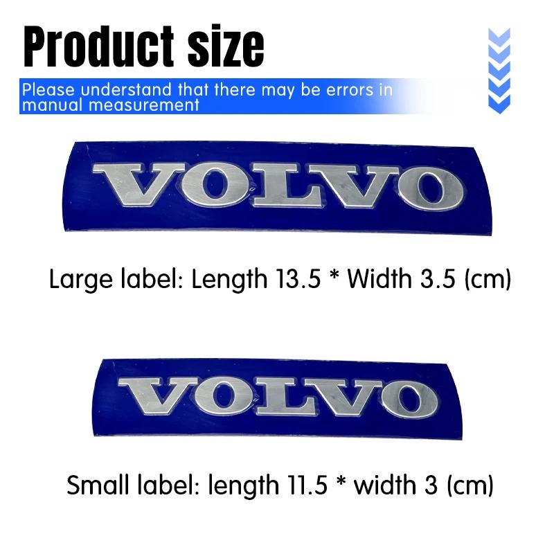 3D Auto Kühlergrill Abzeichen Aufkleber Frontgrill Blaue Schwarze Buchstaben Emblem Aufkleber Dekoration Für Volvo XC60 XC90 S60 S80 V60 C70 S40 C30