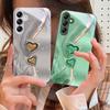 Amber Double Love Für Samsung Galaxy A14 4G 20 30 52 20S 21S 22 A32 33 34 42 50 51 53 54 70 71 72 73 5G Glas Handyhülle