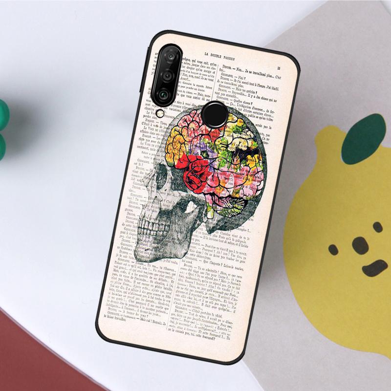 Medical Human Organs Brain Kidney For Huawei Nova 10 9 SE 11 Pro Y60 Y70 Y90 Y61 Y91 Y72 Y73 12i 11i 8i P20 P40 P30 Lite Case Huawei Nova 9