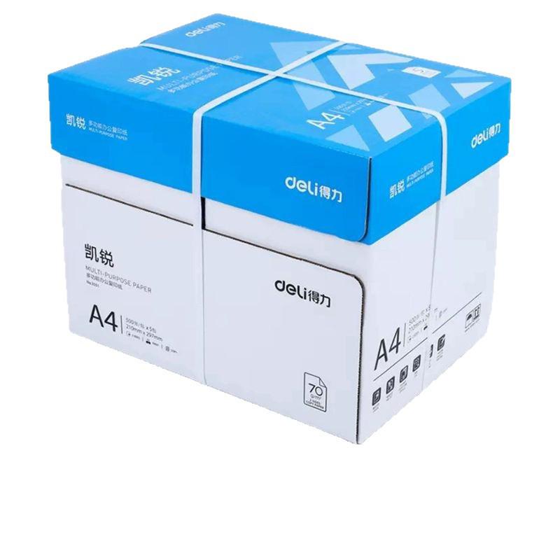 Deli A4 70g Printing Paper, 500 Sheets, Double-Sided Office Draft Paper.
