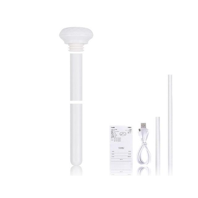 

Новый USB портативный увлажнитель воздуха Diamond Bottle Aroma Diffuser Mist Maker для домашнего офиса Увлажнение Съемный 2021 белый