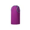 Li Ning Sports Basketball Series Mesh Breathable Basketball Competition Casual Sports Suit Men Sportswear Purple AATR011-5