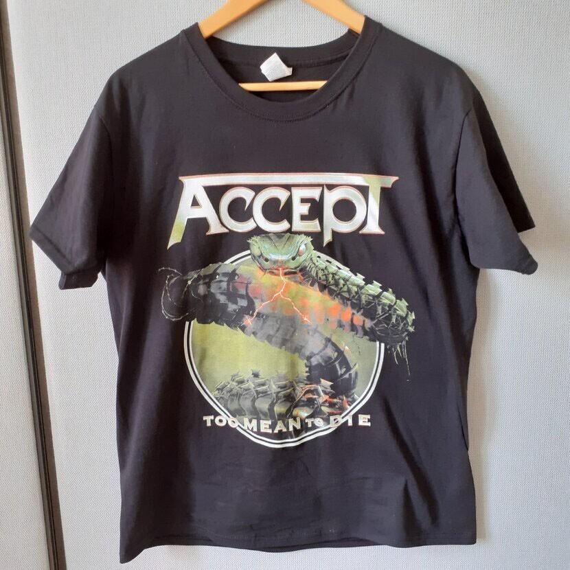 Vintage Accept Band Too Mean to Die Shirt Unisex S to 5XL EL531 Unisex T-Shirt XL