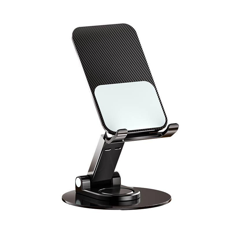 Foldable Metal Phone & Tablet Holder for Desktop Live Streaming
