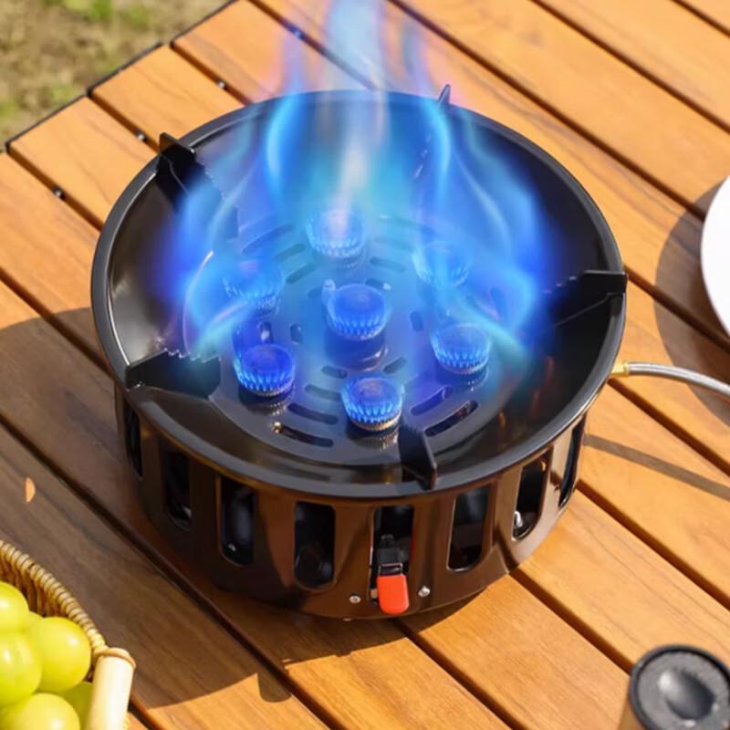 Portable Windproof Gas Cassette Stove Kit