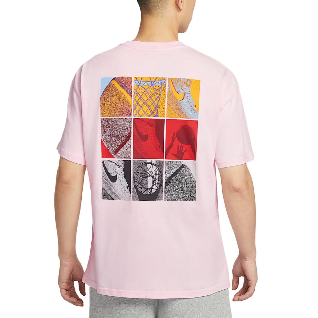 Nike Comfortable Fashionable Casual Versatile Short Sleeve T-Shirt Men Tops Foam-Pink HJ3326-663