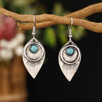Bohemian Retro Mysterious Eye Earrings: Unique Cross-Border Design