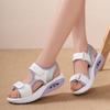 Air Cushioned Sports Sandals, Women's Summer Breathable and Shock-absorbing Fashionable Beach Shoes, Lightweight and Casual Sandals for Outdoor Wear
