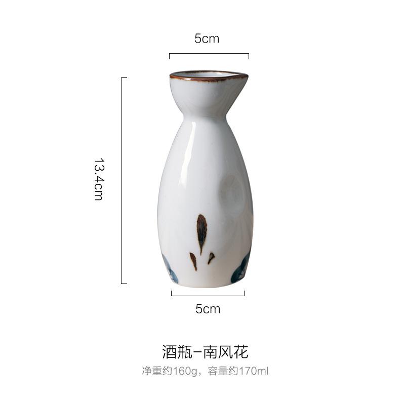 Japanese Style Ceramic Sake Pot Cups Set Household Chinese Wine Separator Baijiu Cups Drinkware Creative Bar Set Gifts 2025 New